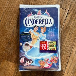 SOLD 🚫 Disney Masterpiece Collection Cinderella VHS